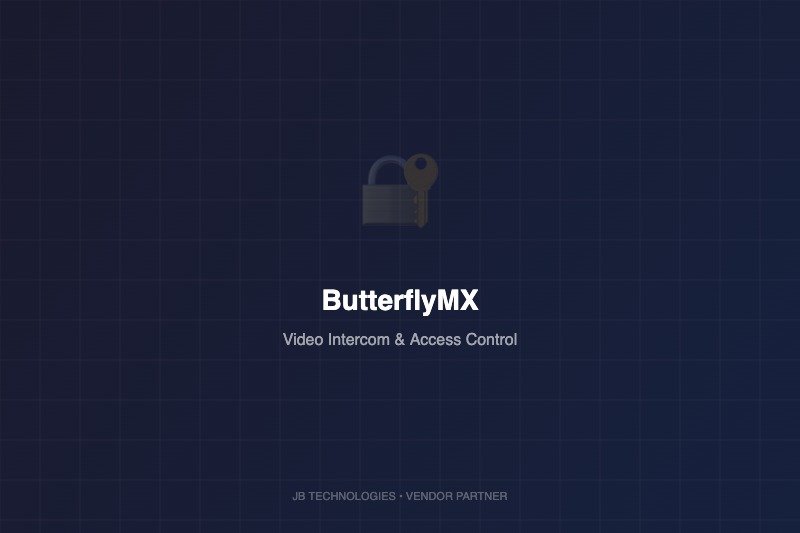 ButterflyMX video intercom system