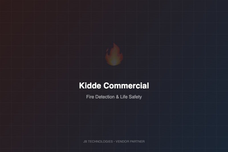 Kidde commercial fire and life safety system